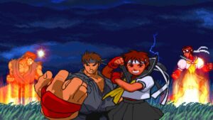Mugen – Street Fighter – Evil Ryu vs. Dark Sakura
