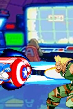 Marvel vs. Capcom Mugen – Captain America vs. Guile