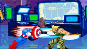 Marvel vs. Capcom Mugen – Captain America vs. Guile