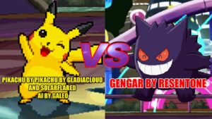 Pikachu vs. Gengar – Mugen