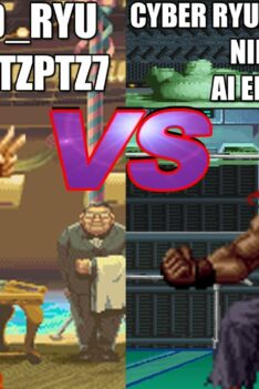 Street Fighter Mugen – Ken vs. Cyber Ryu