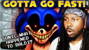 A 🔥 Sonic mod for Baldi’s Basics!