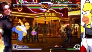 KUSANAGI VS. HOMER SIMPSON – MUGEN