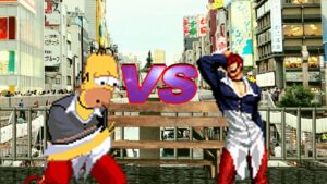 Mugen – Homer Simpson vs. Iori Yagami