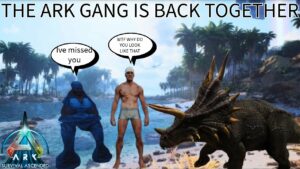 THE ARK GANG IS BACK TOGETHER! (Ark Survival Ascended)