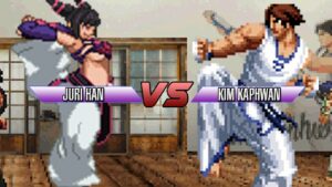 Mugen – Street Fighter vs. King of fighters – Juri Han vs. Kim Kaphwan