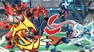 GRENINJA vs INCINEROAR (Pokemon) – MUGEN