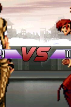 KOF Mugen – Clone Kyo-3 vs. Iori Clone-42
