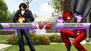 KOF Mugen – Kyo Kusanagi EVO vs. Iori Yagami XV