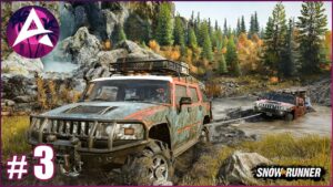 SnowRunner CZ | Prevrátil som to, viackrát ! | Part 3 | Lets play | Logitech G920 & Shifter