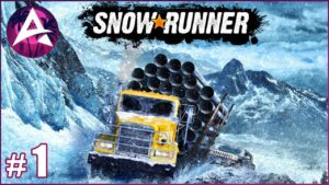 SnowRunner CZ | Prvá extrémna jazda | Part 1 | Lets play | Logitech G920 & Shifter