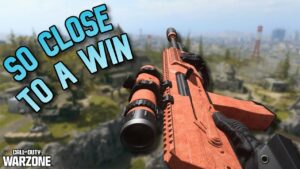 We almost won this game!