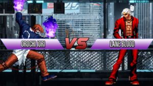 KOF Mugen – Orochi Iori (Release) vs. Lane Blood