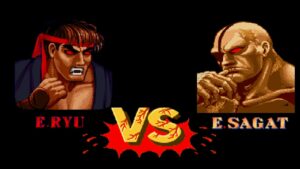 Mugen – Evil Ryu vs. Evil Sagat