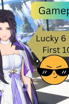 ash echoes (白荊迴廊) Gameplay 1. lucky 6 ⭐ get 😎