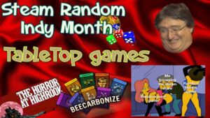 Welcome to the return of steam random indy month