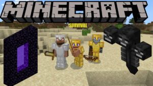 WITHER BOSS FIGHT! | Minecraft Survival W/Friends (Episode 3)