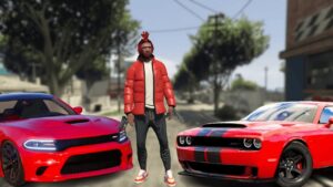 Spinning The Hood in GTA 5 RP!