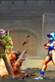 Brutality vs Mystery! DoomGuy vs Arabian Moon – MUGEN Fight