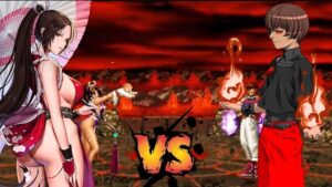 KOF Mugen Mai vs Orochi Chris | Super Ultimate Moves | MUGEN FORCE #mugen #mai #anime #chris