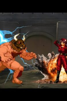 Minotaur vs Athena Heidern | Epic KOF Mugen Battle! ⚔🔥