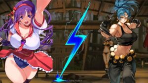 [Mugen KOF] ATHENA HEIDERN VS LEONA HEIDERN | KOF AMAZING FIGHT! | MUGEN FORCE #mugen #athena