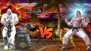 [Mugen KOF] Doppo Orochi Vs Daemon Goro | Amazing Ultimate Moves | MUGEN FORCE #mugen #mugenkof