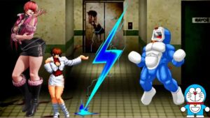 [Mugen KOF] Shermie vs Doraemon | Amazing Ultimate Moves | MUGEN FORCE #mugen #mugenkof #doraemon