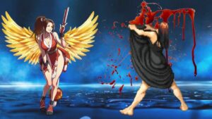 Ella vs Mai Shiranui 👑⚔️ – KOF Mugen Fight to the Finish!