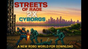 Streets of Rage 2X Cyborgs – Borbon Playground [part 1] | OpenBoR Gamer