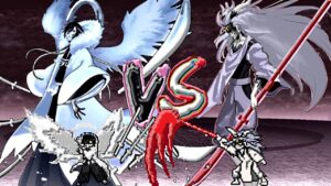 Byakuya Vs Momoshiki (Bleach vs Boruto: Naruto Next Generations)