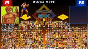 Capcom vs SNK Redux Old Style Ikemen Fighting Collection