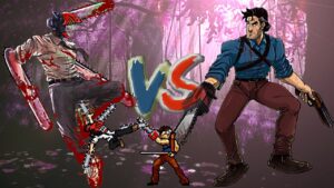 Denji Vs Ash Williams (Chainsaw Man vs Evil Dead)