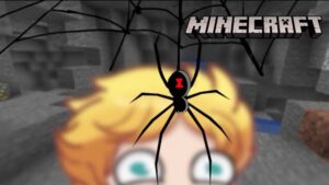 Minecraft But There Are GIGANTIC Spiders!!!! – Minecraft