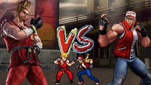 Paul Phoenix Vs Terry Bogard (Tekken vs The King of Fighters)
