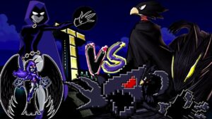 Raven Vs Tokoyami (Teen Titans vs My Hero Academia)