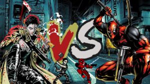 Deadpool Vs Zombieman  (Marvel Comics vs One Punch Man)