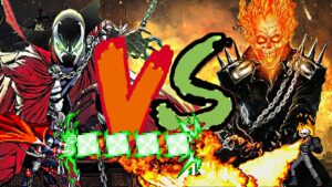 Spawn Vs Ghost Rider (Image Comics Vs Marvel Comics)