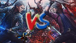 Vergil Vs Dante (Devil May Cry)