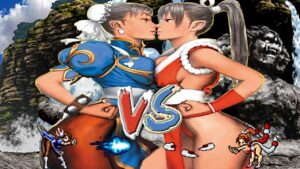 Chun-Li Vs Mai Shiranui (Street Fighter vs The King of Fighters)