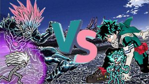 Deku Vs Boros (One Punch Man vs My Hero Academia)