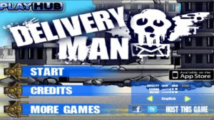 Delivery Man (Flash Game) Full Gameplay