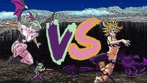 Derieri Vs Morrigan Aensland (The Seven Deadly Sins vs Darkstalkers)