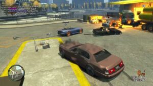 GTA 4 Online (GTA Connected) Race/Busted 4