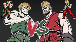 Guile Vs Paul Phoenix (Street Fighter vs Tekken)