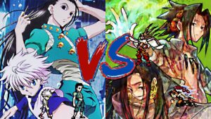 Killua & Illumi Zoldyck Vs Yoh & Hao Asakura (Hunter x Hunter vs Shaman King)