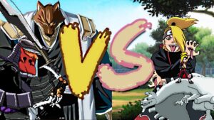 Komamura Vs Deidara (Bleach vs Naruto Shipudden)