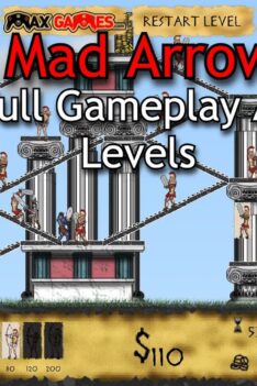 Mad Arrow (Flash Game) Full Gameplay All Levels