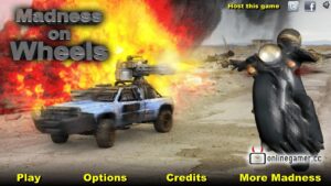 Madness on Wheels (Flash Game) Full Gameplay All Levels