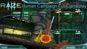 Raze 3 (Flash Game) Human Campaign Full Gameplay